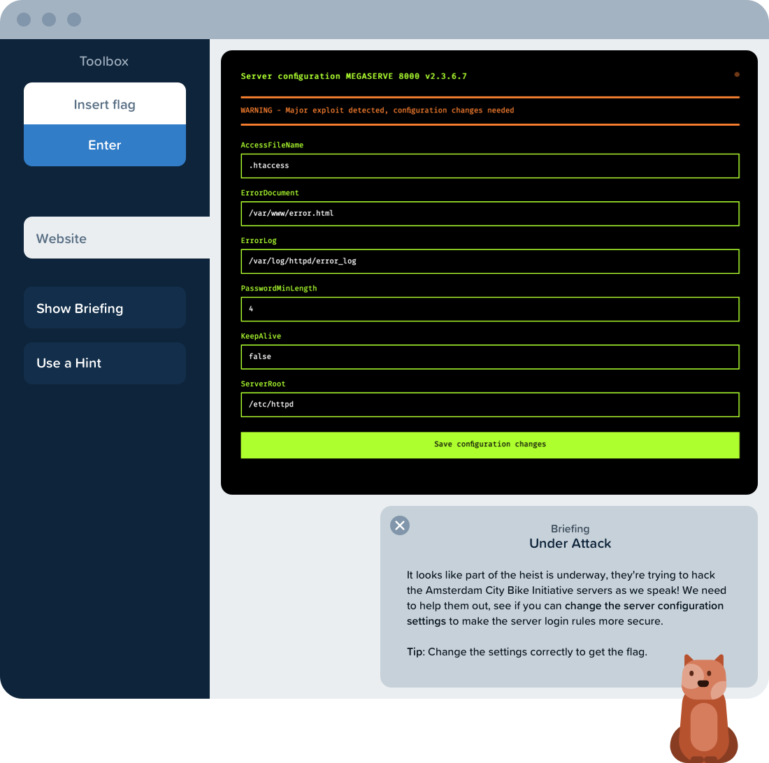 Play fun hacking cyber security games, for free